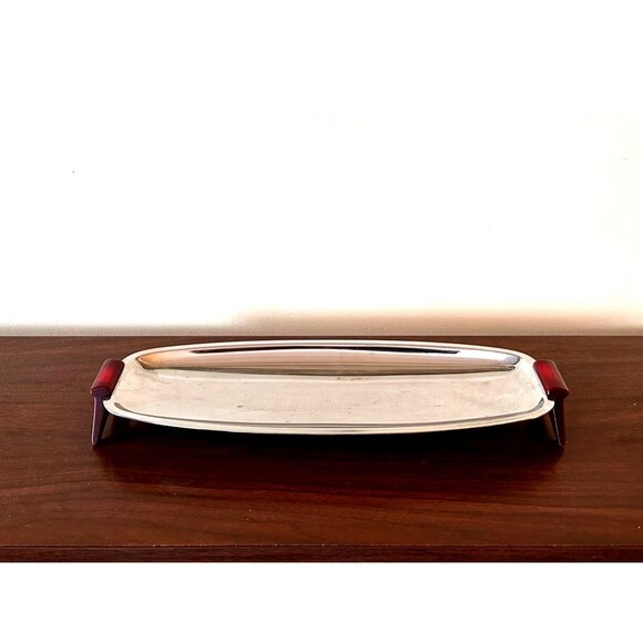 MCM Glo-Hill for Gourmates Chrome Tray,Red Bake-light - Picture 1 of 4